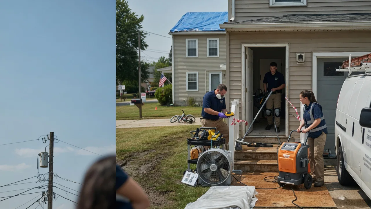 Water Damage Repair in Gillespie, IL near me